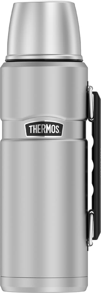 Thermos Isolierflasche Stainless King, 1,2 Liter, Silber