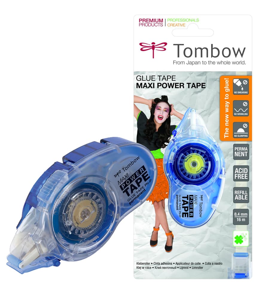 Tombow Refill-Kassette , Maxi Power Tape, , 8,4 Mm X 16 M