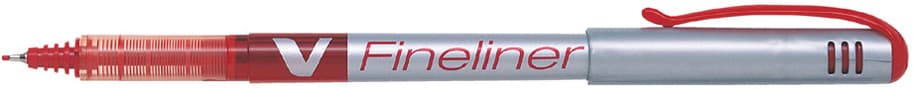 Pilot Faserschreiber V Fineliner, Rot