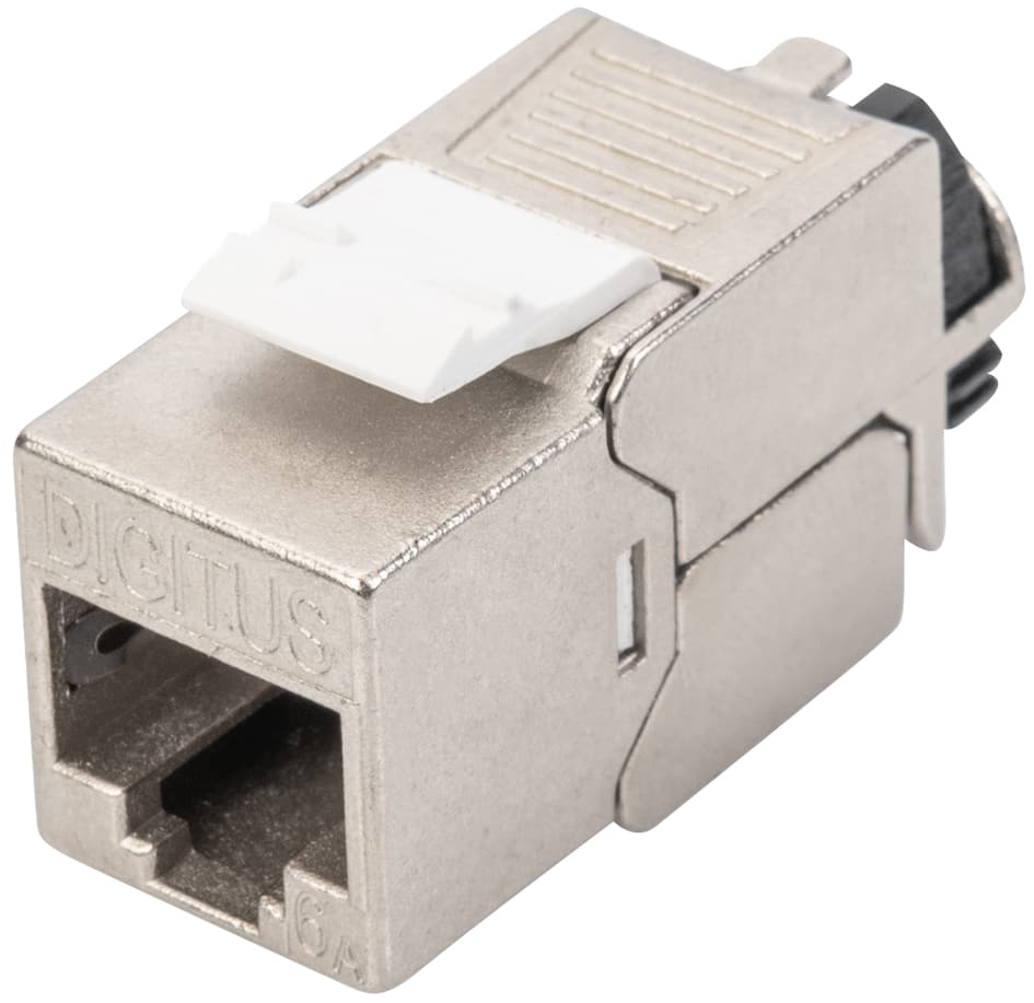 Digitus Keystone Modul Kat. 6a, Geschirmt, Grau