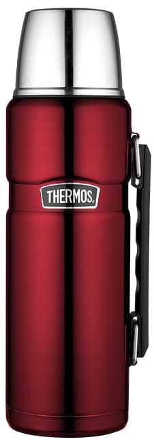 Thermos Isolierflasche Stainless King, 1,2 Liter, Rot