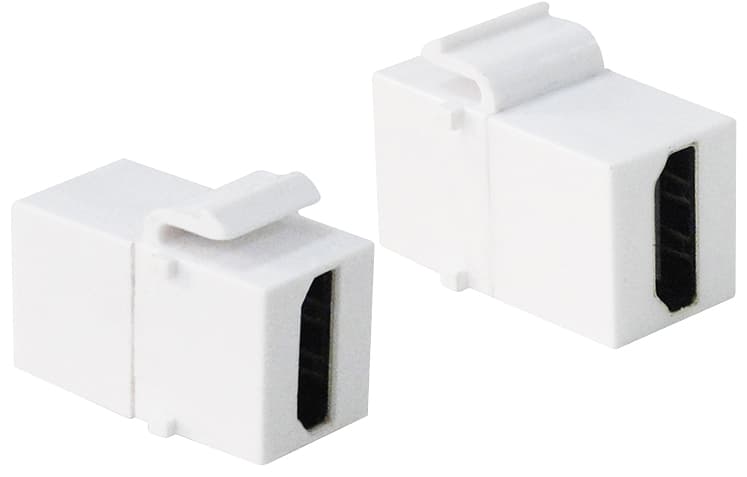 Logilink Keystone Modular Verbinder Hdmi, Weiß