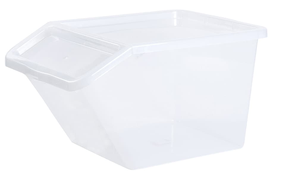 Plast Team Aufbewahrungsbox Basic Box Slanted, 40 Liter
