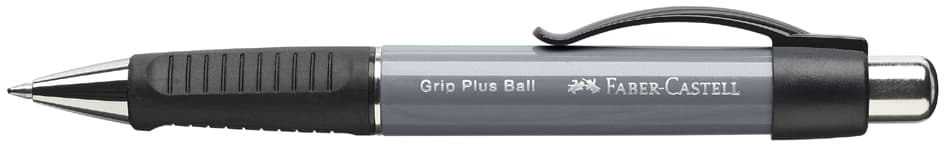 Faber-Castell Druckkugelschreiber Grip Plus, Steingrau