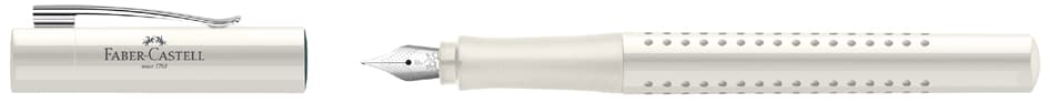 Faber-Castell Füllhalter Grip 2010 Harmony, Weiß, F