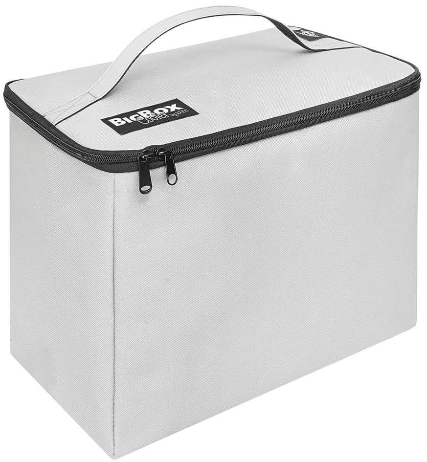 Wedo Bigbox Cooler Kühltasche, 16,5 Liter, Hellgrau