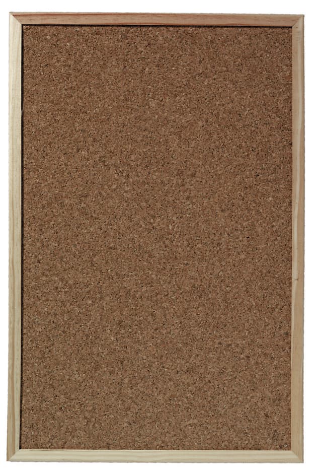 Herlitz Korktafel, Mit Holzrahmen, Maße: (B)400 X (H)600 Mm