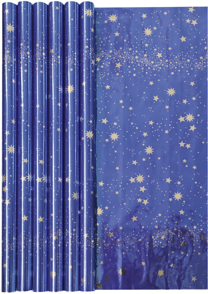 Clairefontaine Weihnachts-Geschenkpapier , Star Paper,