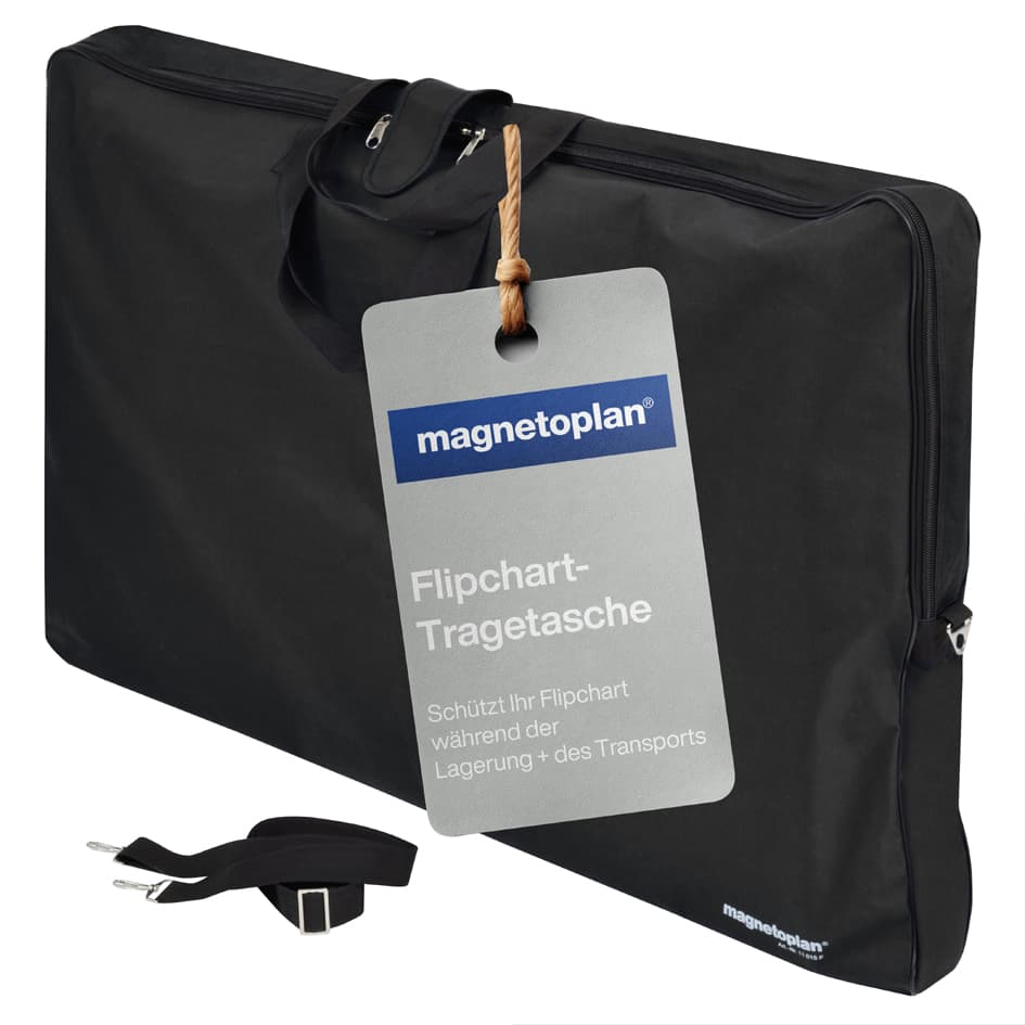 Magnetoplan Tragetasche Für Flipcharts, Schwarz