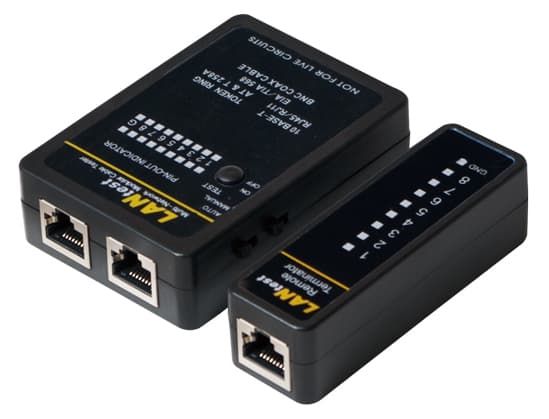 Logilink Kabeltester Rj11, Rj12, Rj45 Und Bnc