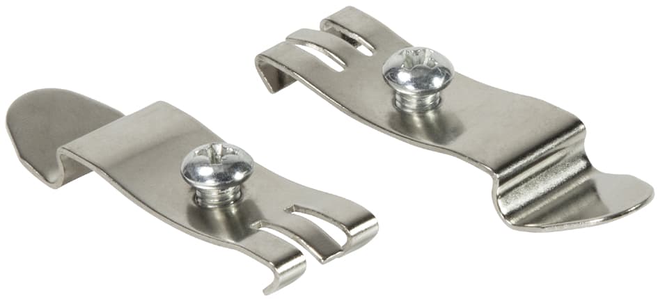 Logilink Hutschienenhalter Mit Befestigungsschraube, 2er Set