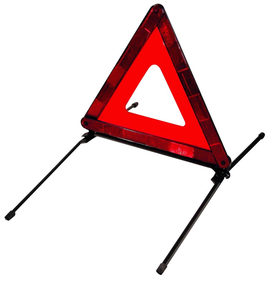 Iwh Pannenwarndreieck , Micro, , Rot, Ece R27 Geprüft