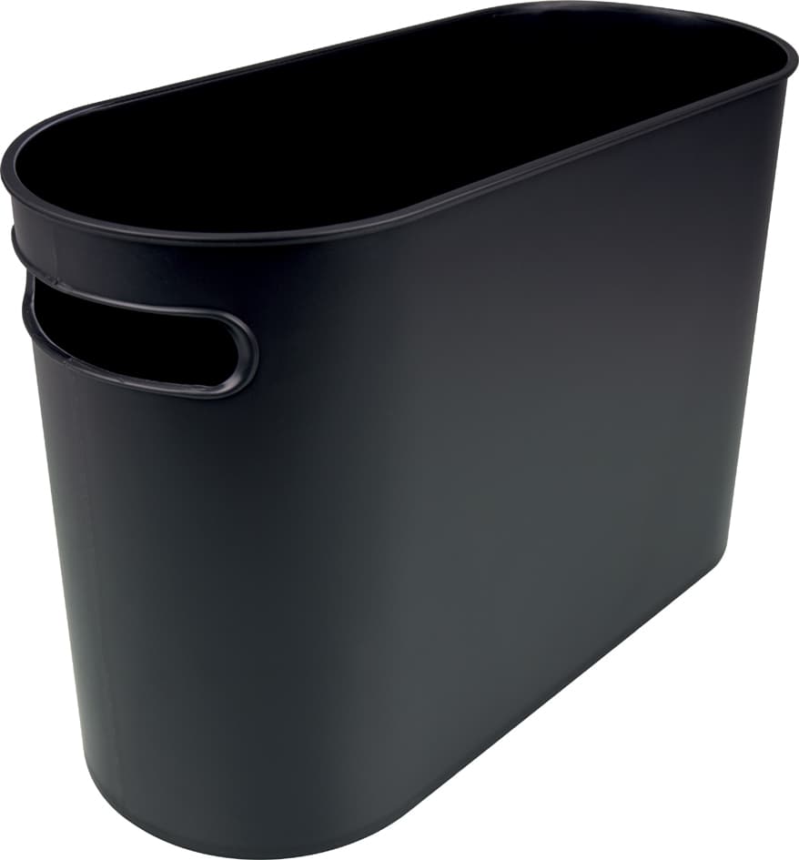 Helit Papierkorb , The Oval, , 22 Liter, Ps, Schwarz