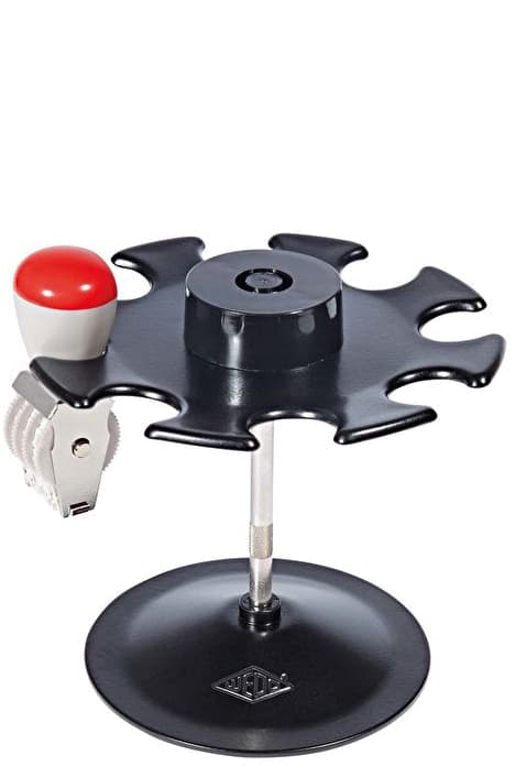 Wedo Stempelträger 8-Fach, Rund, Schwarz