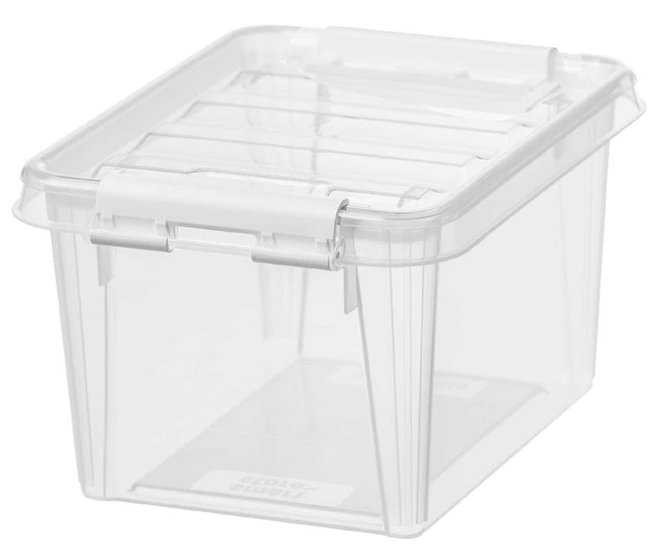Smartstore Aufbewahrungsbox Classic 1,5 L, Clips: Weiß