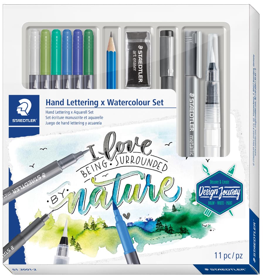 Staedtler Aquarell- & Handlettering-Set Watercolor