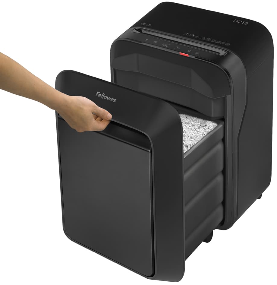 Fellowes Aktenvernichter Powershred Lx210, Schwarz