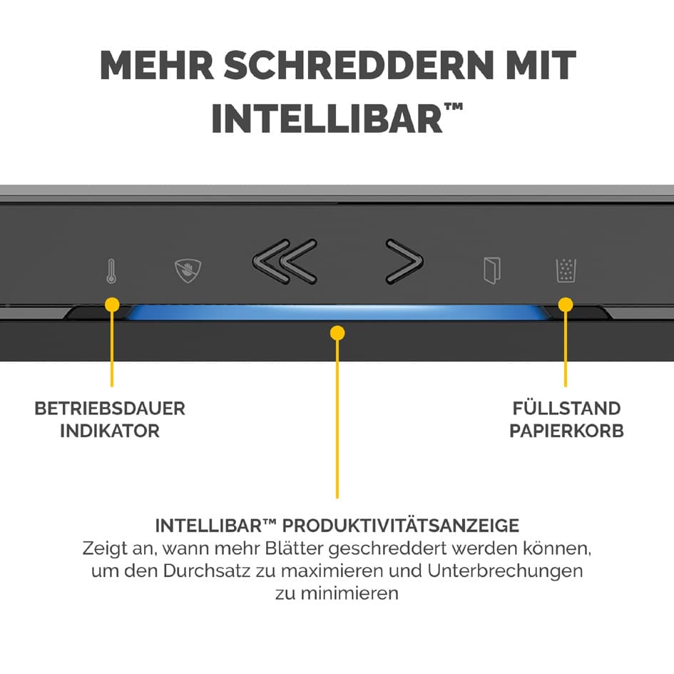 Fellowes Aktenvernichter Powershred Lx220, Schwarz