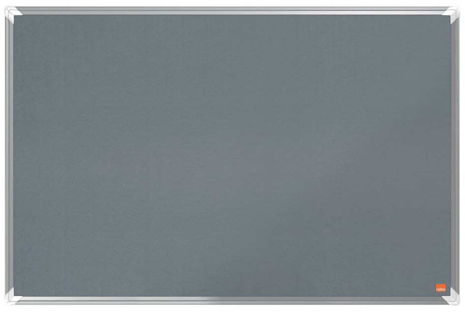 Nobo Filztafel Premium Plus, (B)900 X (H)600 Mm, Grau