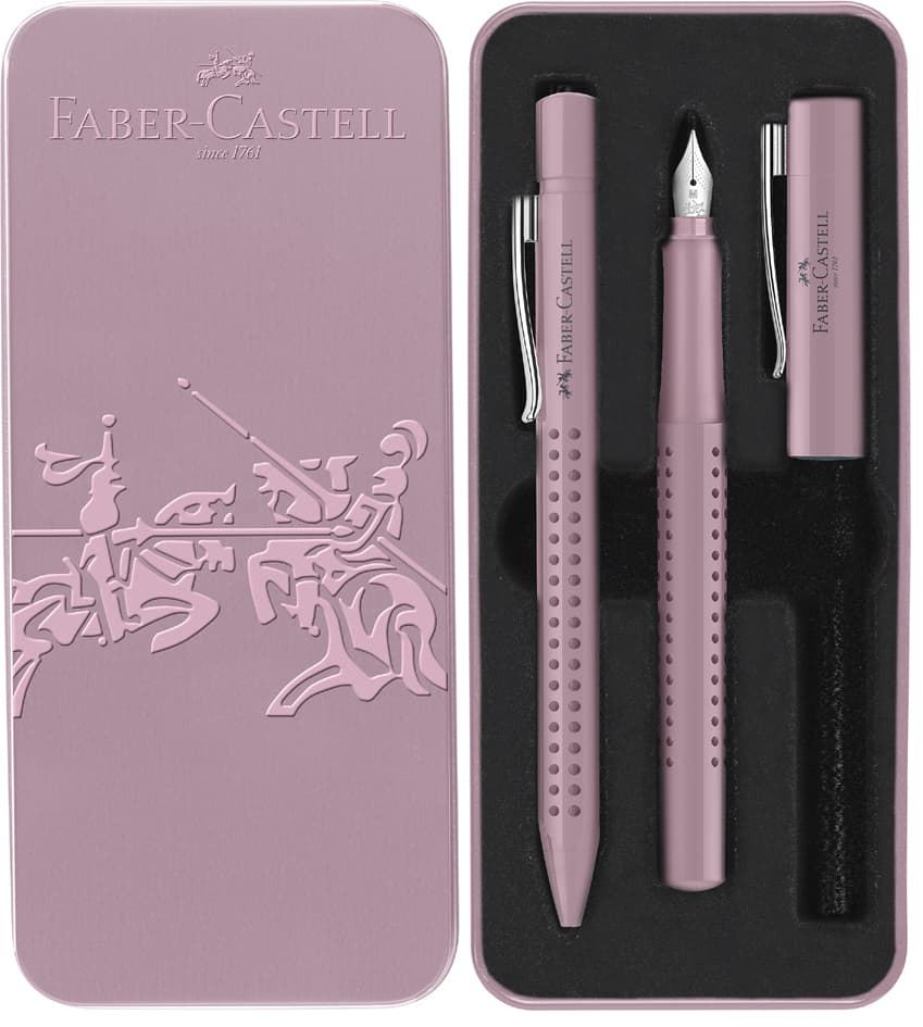 Faber-Castell Schreibgeräte-Set Grip 2010 Harmony, Rose