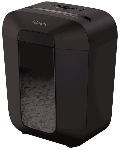 Fellowes Aktenvernichter Powershred Lx45, Schwarz