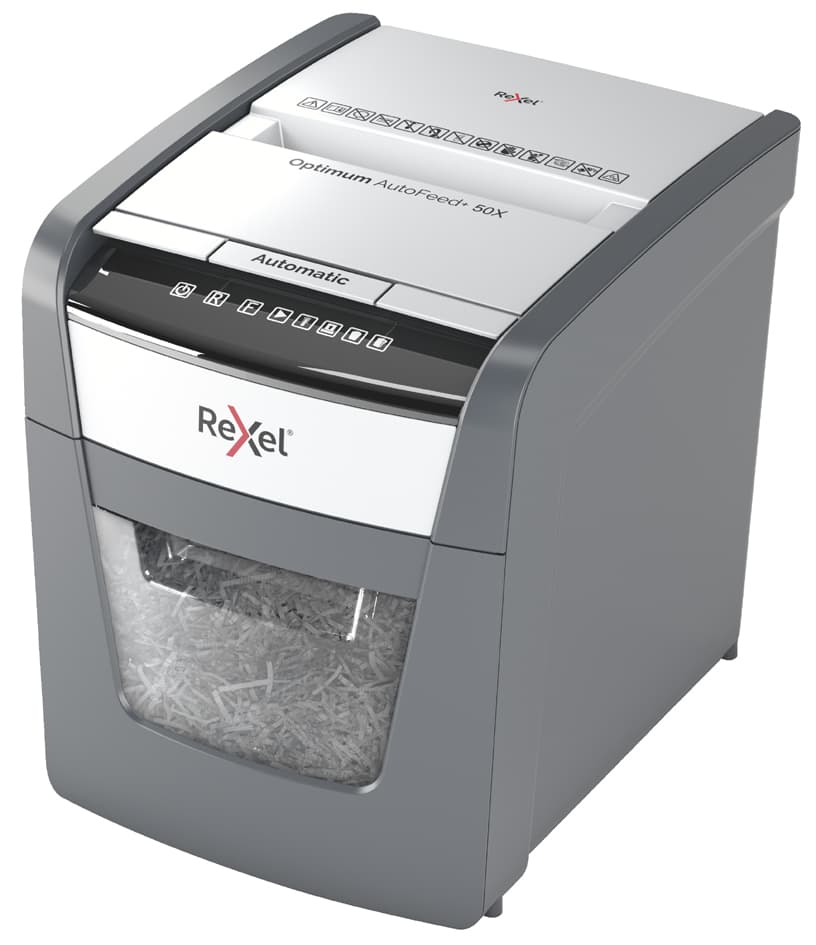 Rexel Aktenvernichter Optimum Autofeed+ 50x, 4 X 28 Mm