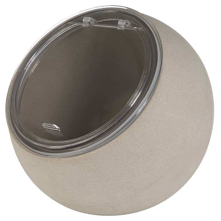 Aps Servierschale Mit Deckel Moon, Grau