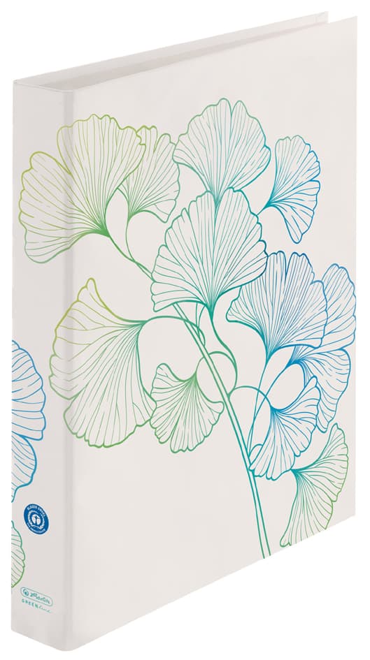 Herlitz Ringbuch Max.File Greenline Ginkgo, A4