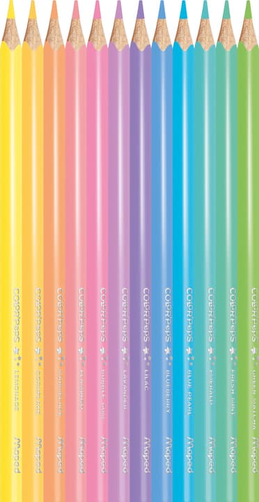 Maped Dreikant-Buntstift Color, Peps Pastel, 12er Kartonetui