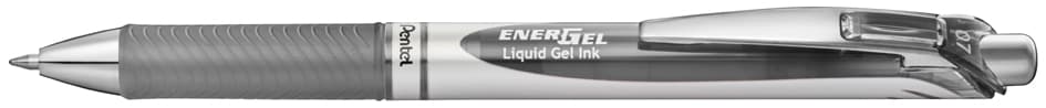 Pentel Liquid Gel-Tintenroller Energel Bl77, Grau