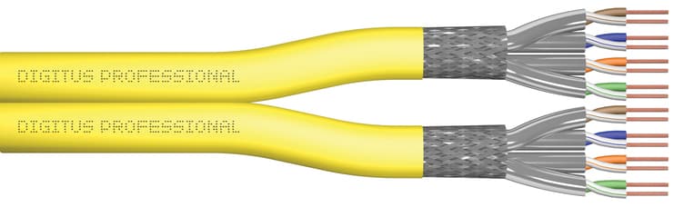 Digitus Verlegekabel, Kat. 7a, 500 M, Duplex, Dca