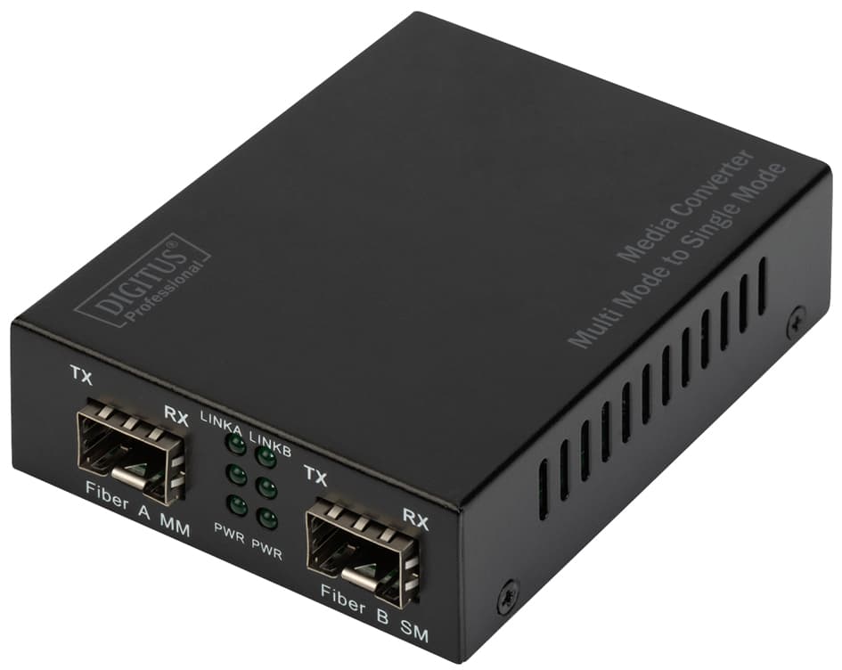 Digitus Gigabit Multimode/Singlemode Mediakonverter, Sfp