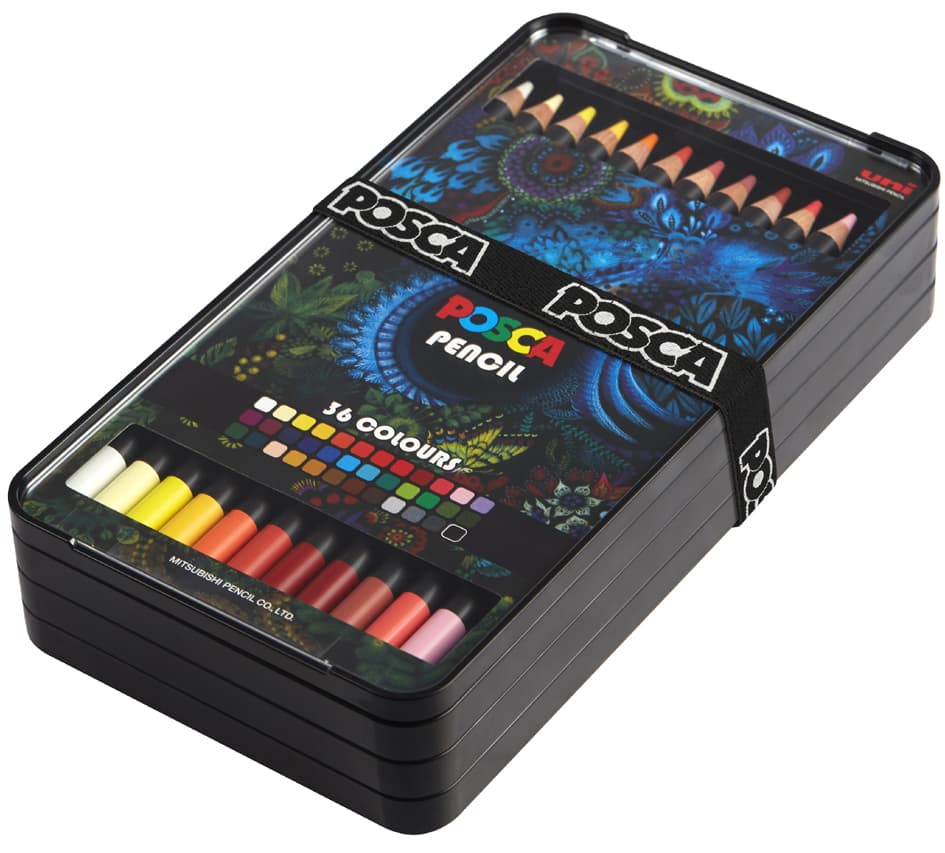 Posca Buntstifte Pencil Kpe200, 36er Etui