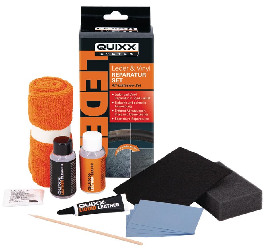 Quixx Leder-Reparatur-Set, 10-Teilig