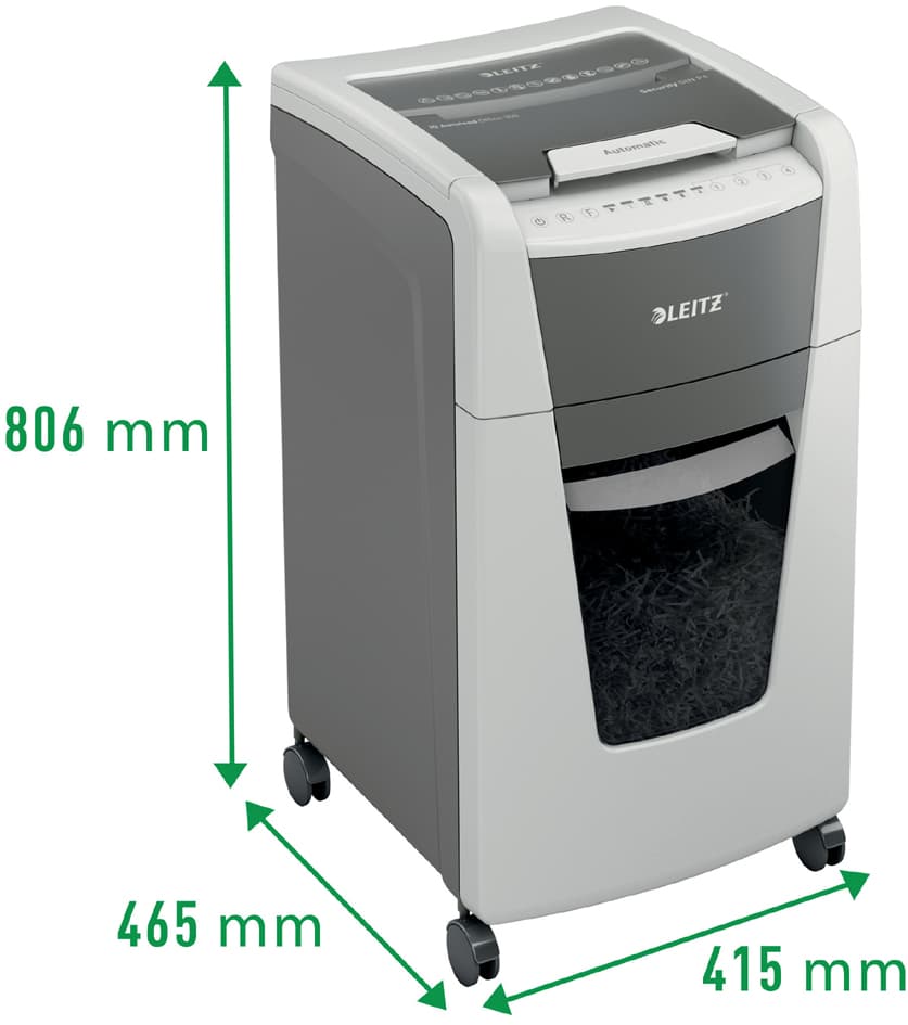 Leitz Aktenvernichter Iq Autofeed Officepro 300 P5, Weiß, Ch