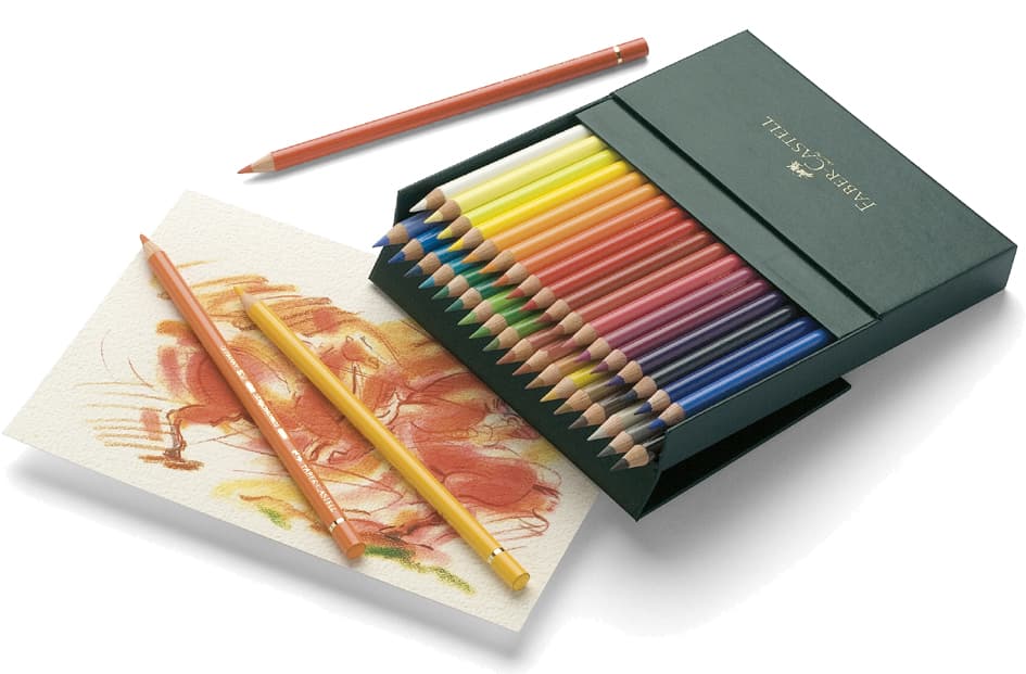 Faber-Castell Buntstifte Polychromos, 36er Atelierbox