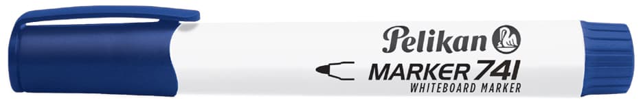Pelikan Whiteboard-Marker 741, Rundspitze, Blau