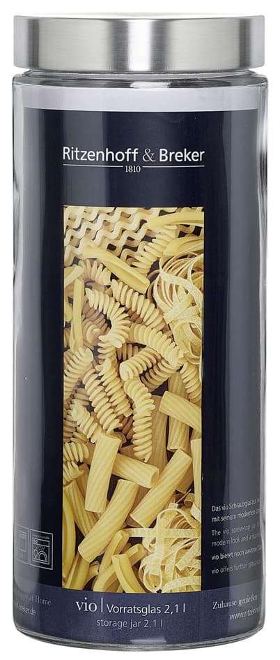 Ritzenhoff & Breker Vorratsglas Vio, Rund, 2,1 Liter