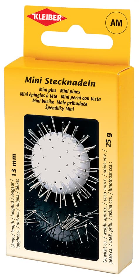 Kleiber Mini-Stecknadeln