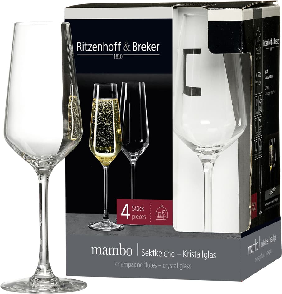 Ritzenhoff & Breker Sektglas Mambo, 0,23 L