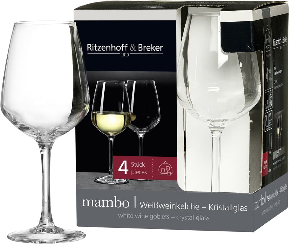 Ritzenhoff & Breker Weißweinglas Mambo, 0,3 L