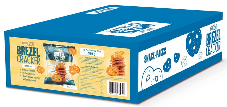 Hellma Brezel Cracker, Im Portionsbeutel À 35 G