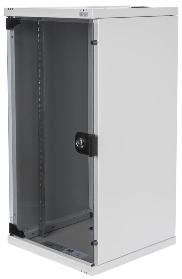 Digitus 10, Wandverteiler, 12he, (B)312 X (H)300 Mm, Schwarz