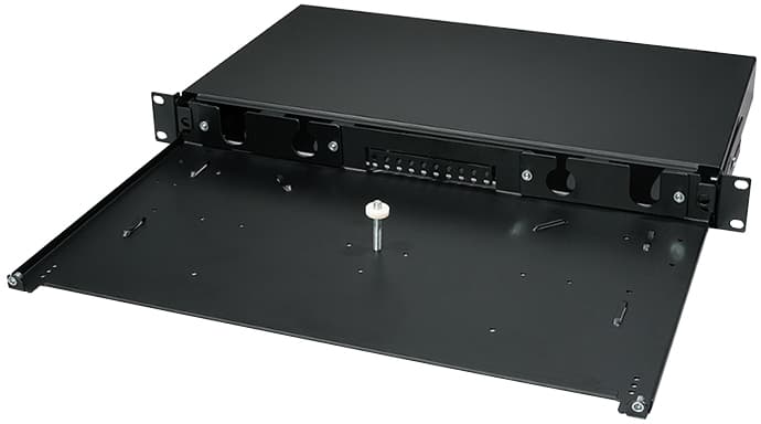 Logilink 19, Lwl Spleißbox, Leergehäuse, Ausziehbar, Schwarz