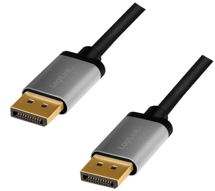 Logilink Displayport 1.2 Kabel, Stecker - Stecker, 1,0 M