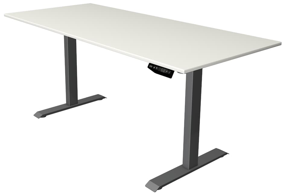 Kerkmann Sitz-Steh-Schreibtisch Move 1, (B)1.800 Mm, Weiß