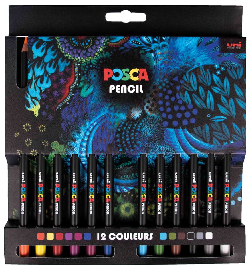 Posca Buntstifte Pencil Kpe200, 12er Kartonetui