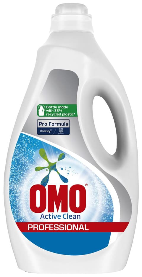Omo Professional Flüssig-Waschmittel Active Clean, 5 Liter