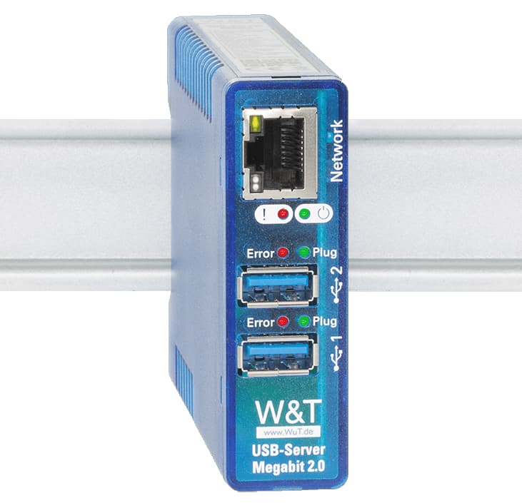 W&T Usb-Server Megabit 2.0, 2 Unabhängige Usb-Ports