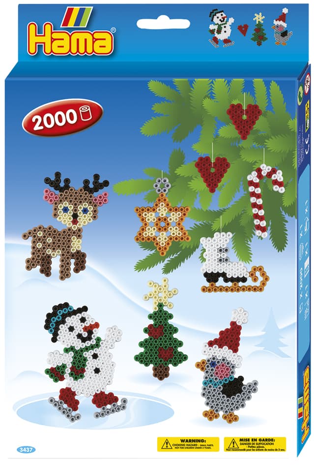 Hama Bügelperlen Midi , Weihnachten, , Geschenkpackung